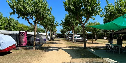 Motorhome parking space - Margrat de Mar - Stellplätze - Camping del Mar