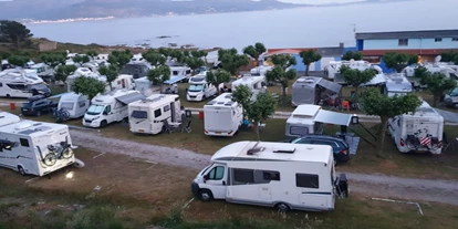Parkeerplaats voor camper - Duschen - Spanje - Camping A Vouga
