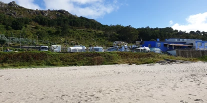 Parkeerplaats voor camper - Duschen - A Coruña - Camping A Vouga