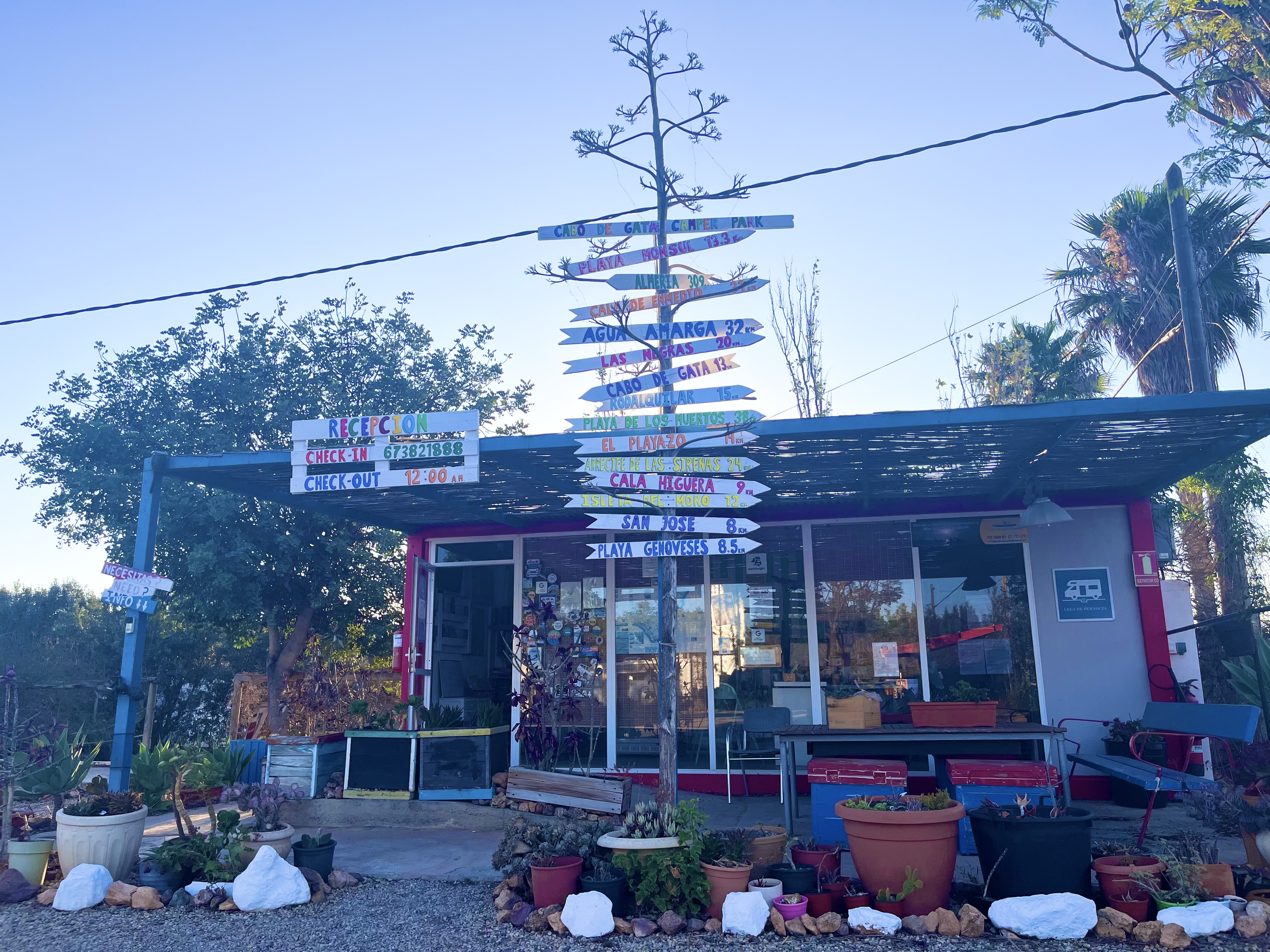 Area camper - RECEPCION - Cabo de Gata Camper Park