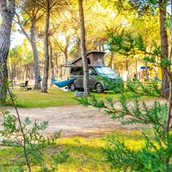 Parkeerplaats voor campers - Camping Riberduero