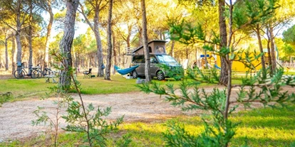 Parkeerplaats voor camper - Duschen - Spanje - Camping Riberduero
