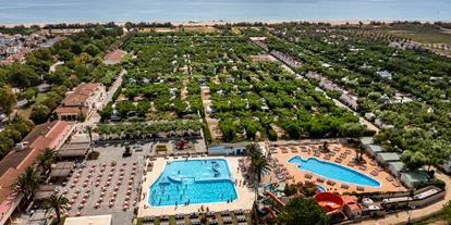 Plaza de aparcamiento para autocaravanas - Swimmingpool - Cataluña - Camping Amfora