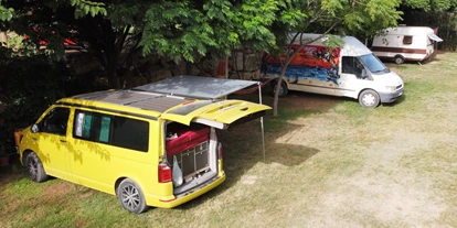 Posto auto camper - Bademöglichkeit für Hunde - Scoglitti - Camping Flintstones Park