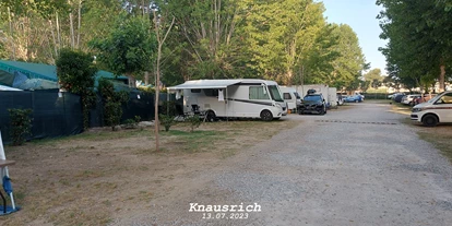 Parkeerplaats voor camper - Pisa - Camping Pineta