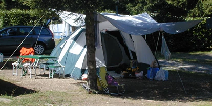 Reisemobilstellplatz - Duschen - Dormelletto - Camping Trelago