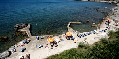 Place de parking pour camping-car - Bademöglichkeit für Hunde - Italie - Villaggio Camping Miramare