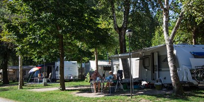 Motorhome parking space - Castelletto sopra Ticino - Camping Eden