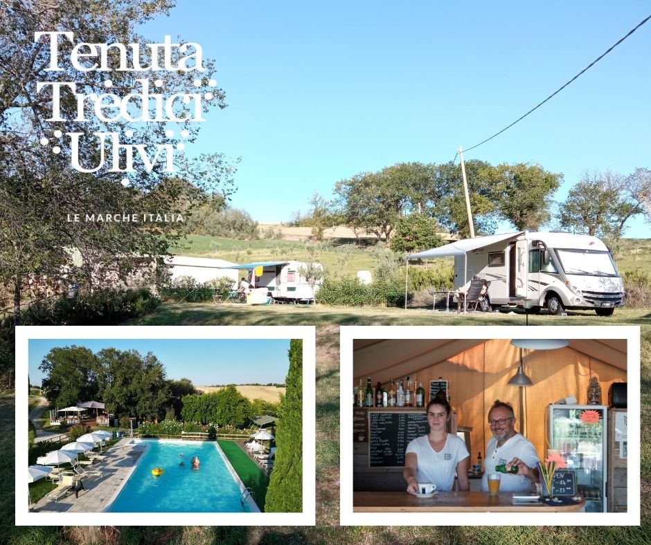 área de autocaravanas - AgriCamping Tenuta Tredici Ulivi