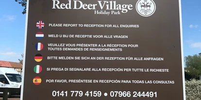 Reisemobilstellplatz - Umgebungsschwerpunkt: See - Südschottland - Red Deer Village Holiday Park