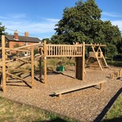 RV parking space - Children's play area - Butley Village Hall