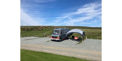 Motorhome parking space - Staffin - Staffin Isle of Skye Caravan, Motorhome and Camping Site