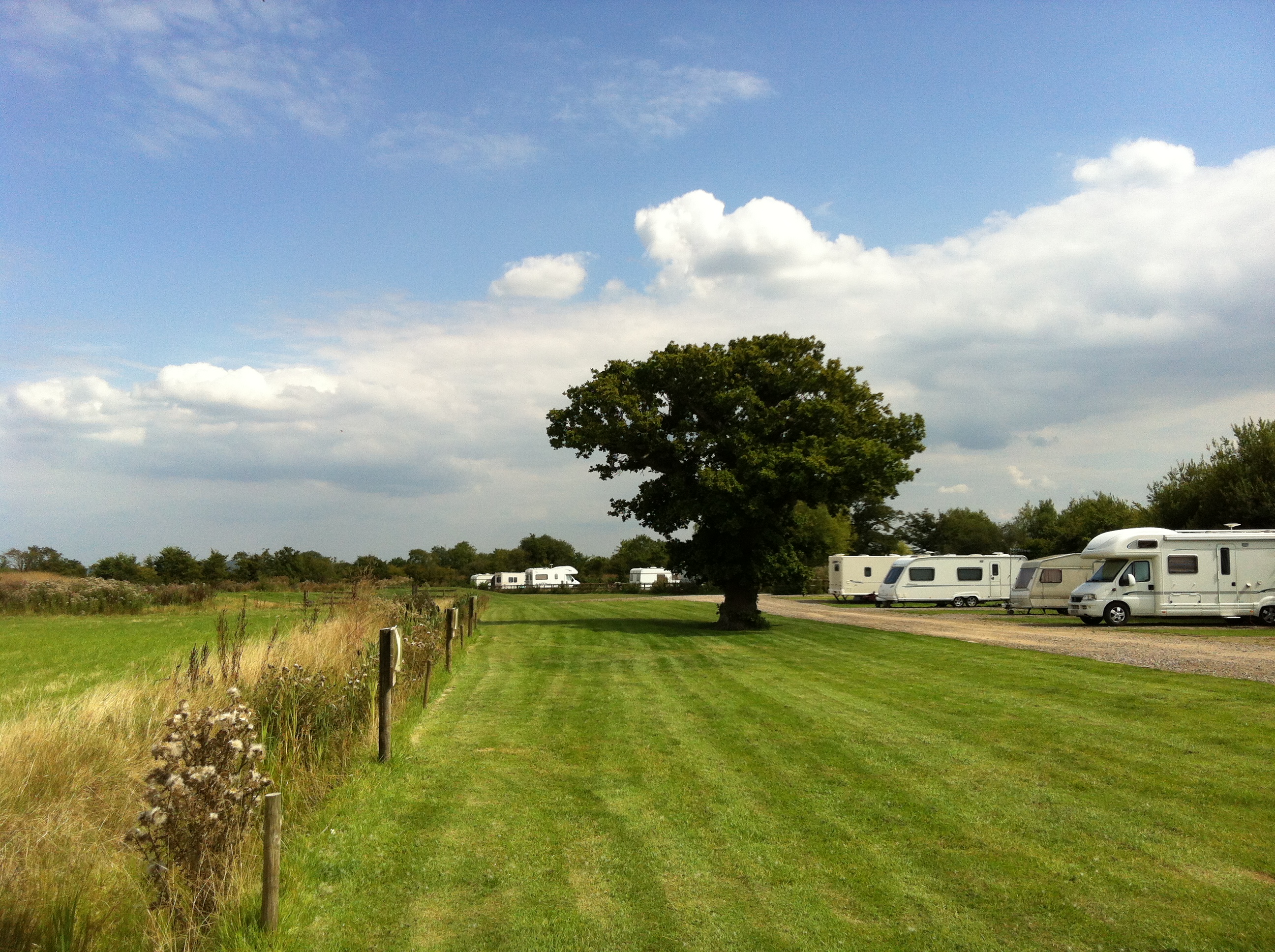 área de autocaravanas - Camping Bullocks Farm
