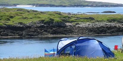 Place de parking pour camping-car - Umgebungsschwerpunkt: Strand - Irlande - Clifden EcoBeach Camping & Caravanning Park
