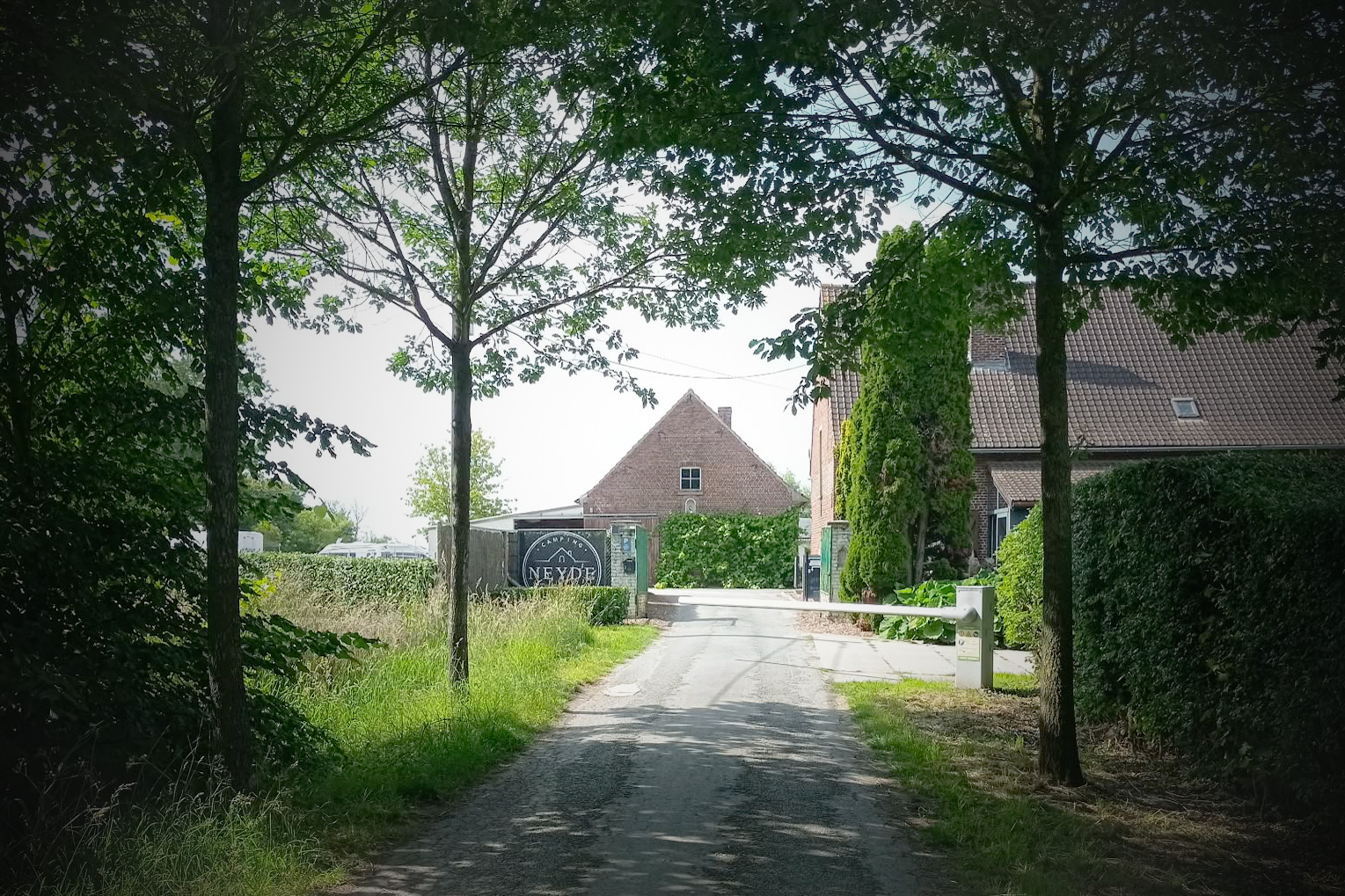 Motorhome parking ground - camping NEYDE