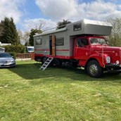 RV parking space - Camping Druivenland