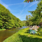 RV parking space - Camping de l'Ourthe