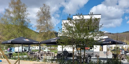 Motorhome parking space - Luxembourg (Belgique) - Camping de l'Ourthe