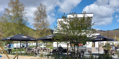 Motorhome parking space - Vielsalm - Camping de l'Ourthe