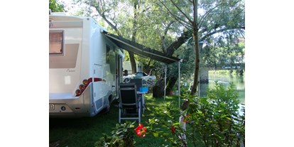 Reisemobilstellplatz - Art des Stellplatz: im Campingplatz - Bosnien-Herzegowina - River camp Aganovac 
June 2015. - River camp Aganovac
