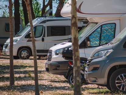 Parkeerplaats voor camper - Angelmöglichkeit - Adria - RVPark in Shadow - MCM Camping