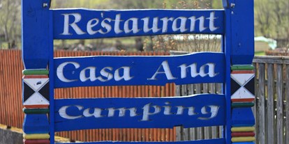 Reisemobilstellplatz - Restaurant - Rumänien West - Camping Poieni