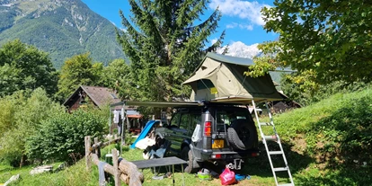 Motorhome parking space - Zgornje Jezersko - Kraljev hrib Camping