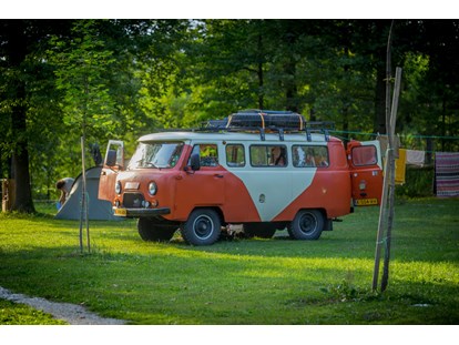 Motorhome parking space - Slovenj Gradec - Part of our Forest camping Mozirje - Forest Camping Mozirje