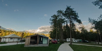 Reisemobilstellplatz - Wohnwagen erlaubt - Schlatten (St. Jakob im Rosental) - River Camping Bled
