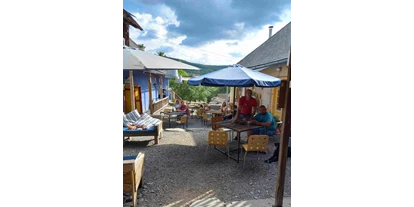 Reisemobilstellplatz - WLAN: nur um die Rezeption vorhanden - Pliešovce - Camping en accommodations Modrá Farma