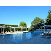 RV parking space - piscine - Camping Fontisson