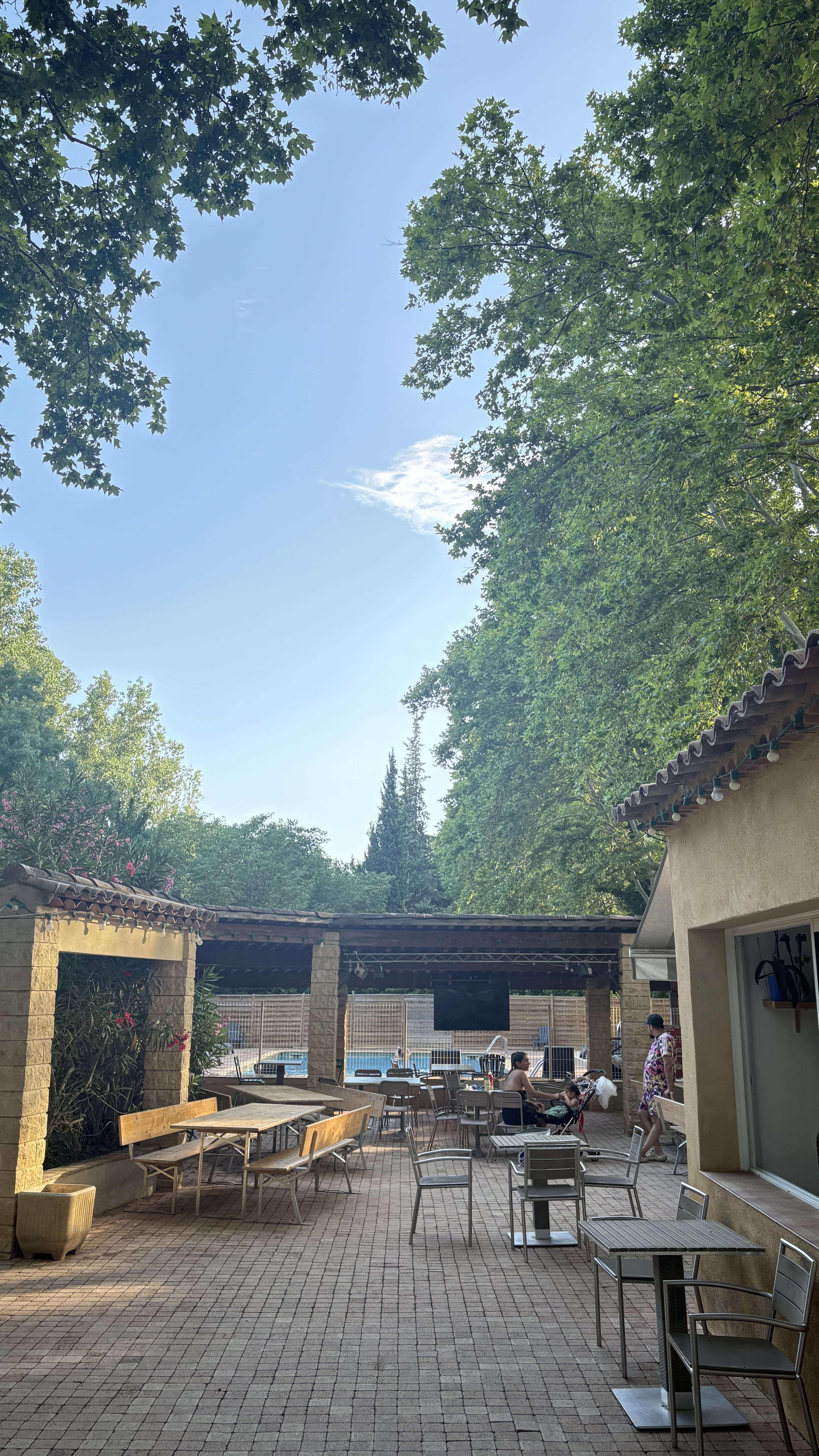 Camperplaats - La terrasse  - Camping Nostradamus