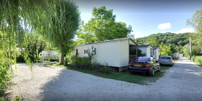 Motorhome parking space - Art des Stellplatz: bei Sehenswürdigkeit - Ste Croix de Verdon - Camping Les Lavandes - CASTELLANE