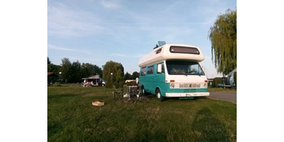 Place de parking pour camping-car - Art des Stellplatz: bei Sehenswürdigkeit - Waltenheim sur Zorn - Le camping du Staedly