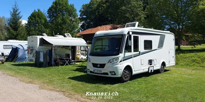 Motorhome parking space - Zlatá Koruna - Camping Villa Bohemia