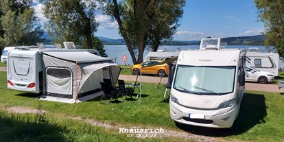 Motorhome parking space - Eschernhof - Camping Villa Bohemia