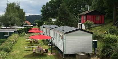Parkeerplaats voor camper - Angelmöglichkeit - Plzeň - Camping Terasy