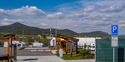 Motorhome parking space - Frischwasserversorgung - Verneřice - Stellplatz Velemín