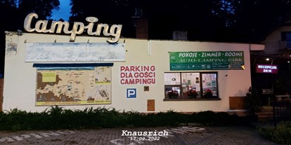 Motorhome parking space - Ściegny - Auto-Camping Park 130
