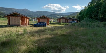 Motorhome parking space - Stromanschluss - Ściegny - Our log cabins - Camp 66