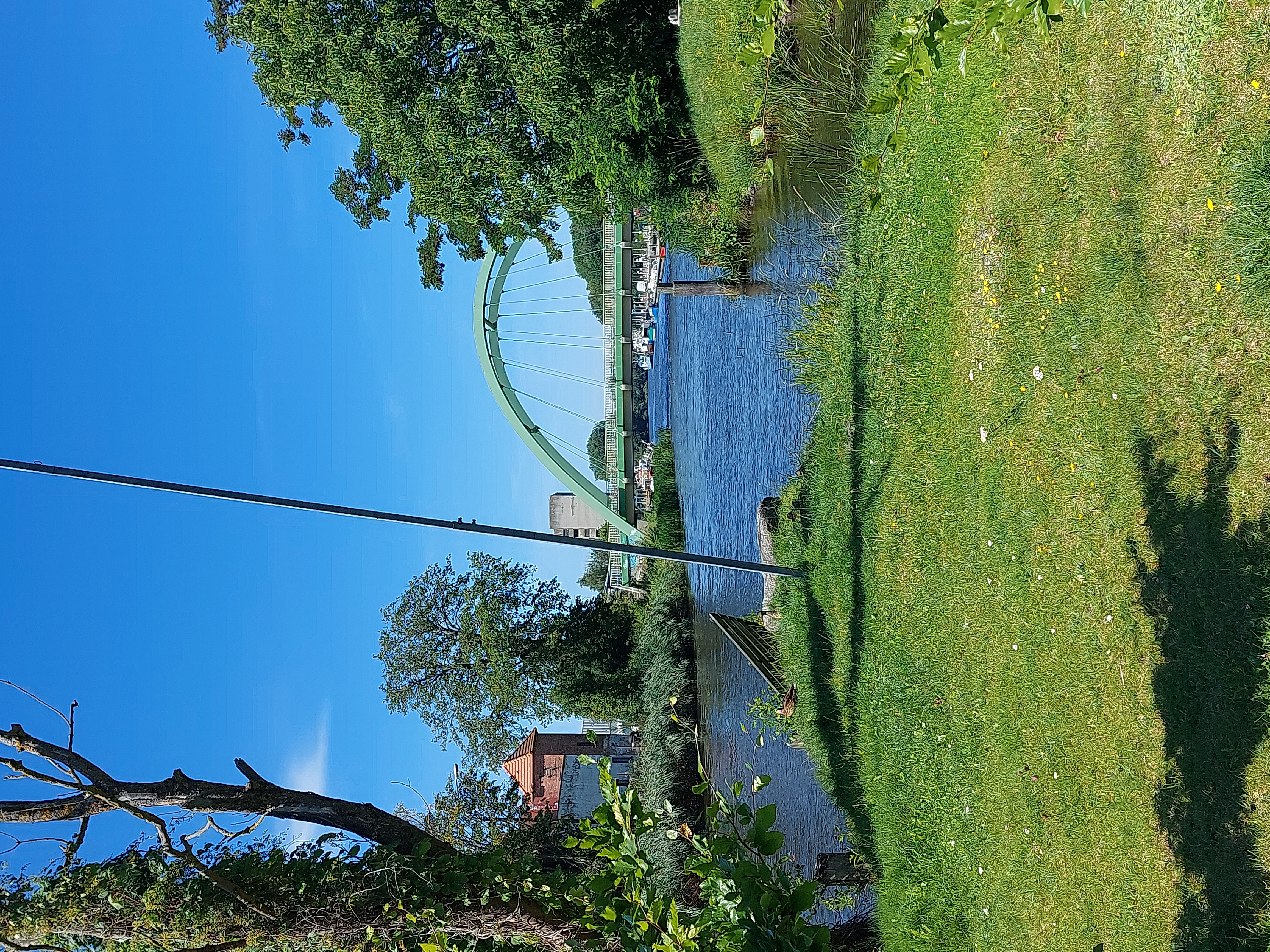 aire de camping-car - Aussicht vom Campingplatz. - Camping Bionika Przystan