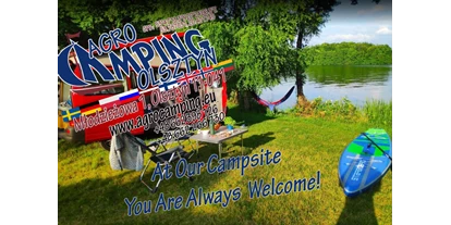 Posto auto camper - Olsztyn - Logo - Agro Camping Olsztyn-Allenstein