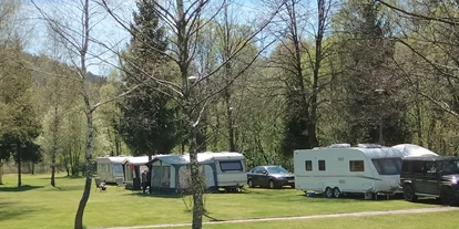 Parkeerplaats voor camper - Duschen - Klein Polen - Hotel & Camping Jazy