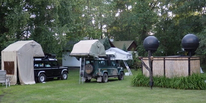 Place de parking pour camping-car - Wohnwagen erlaubt - Grande Plaine du Sud - Camping Motel Makó