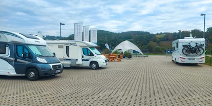 Motorhome parking space - Wohnwagen erlaubt - Harz - Bahlmann's Radwelt & Freizeitresort