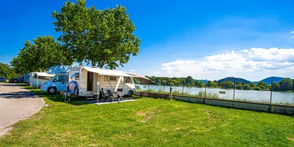 Reisemobilstellplatz - WLAN: am ganzen Platz vorhanden - Niedergrünbach - Donau Camping Krems