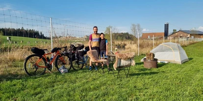 Reisemobilstellplatz - Hunde erlaubt: Hunde erlaubt - Wolhusen - Schüür zum Hirschpark