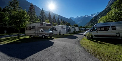 Motorhome parking space - Umgebungsschwerpunkt: am Land - Morschach - Campingplatz Eienwäldli*****