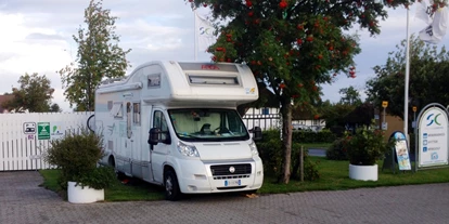 Motorhome parking space - Bademöglichkeit für Hunde - Sonderso - Skovlund Camping