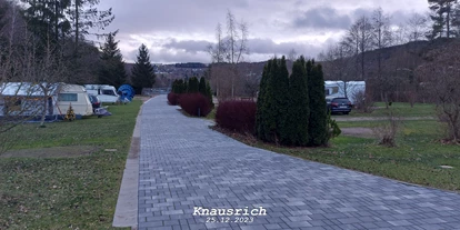 Plaza de aparcamiento para autocaravanas - Crottendorf - Camping Silberbach